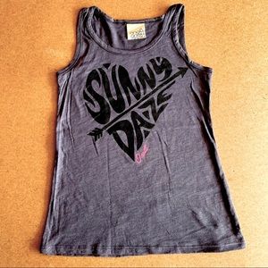 COPY - 🔘ONEILL DARK GRAY SLEEVELESS WOMENS TANK TOP SZ:M